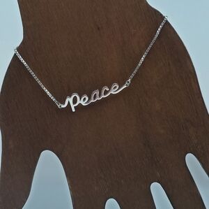 Henri Bendel Adjustable "Peace" Bracelet